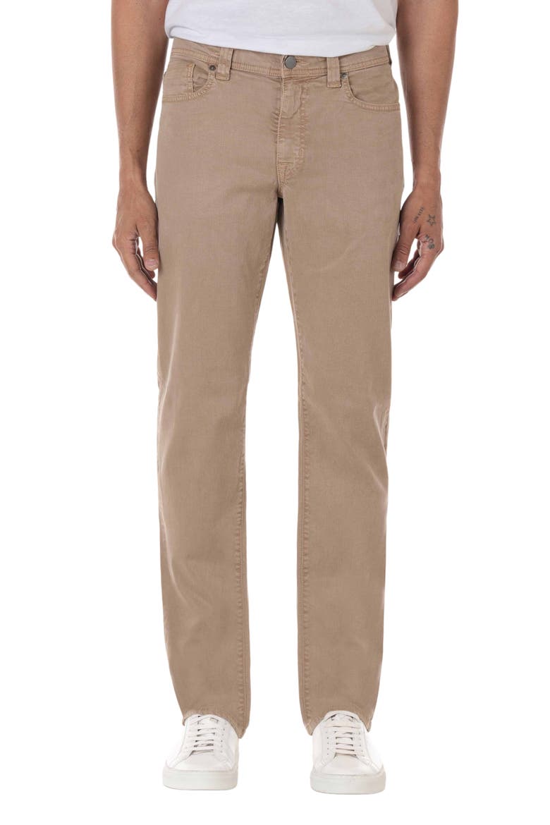 Jimmy Slim Straight Leg Jeans, Main, color, ALMOND