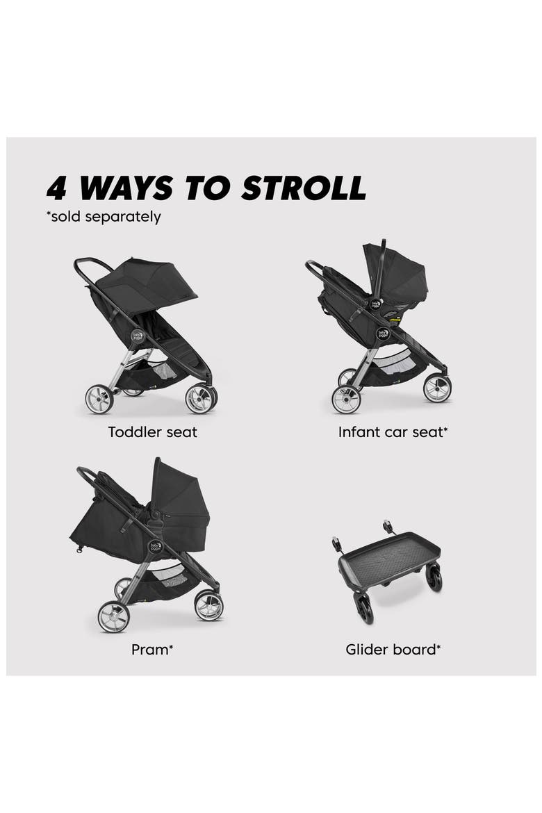 City Mini® 2 Stroller, Alternate, color, JET