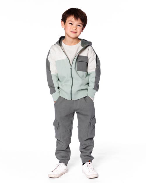 Deux Par Deux Fleece Sweatpants With Pockets In Gray