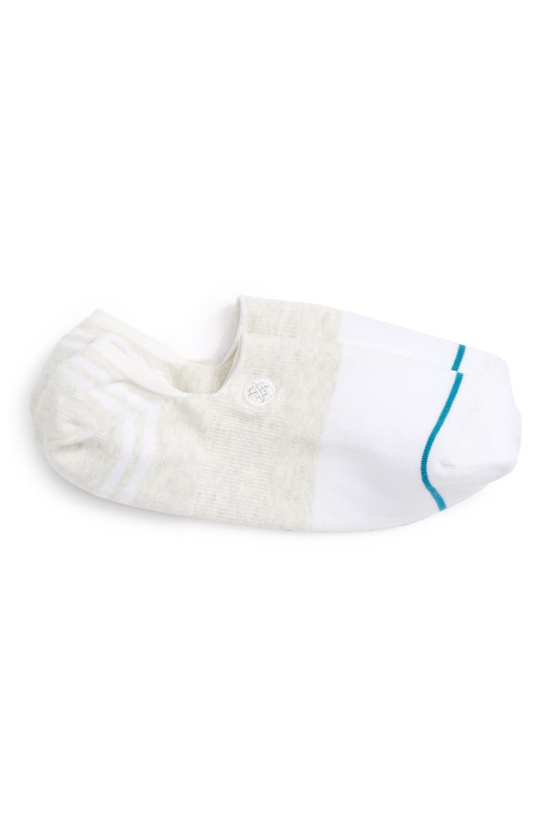 Gamut Liner Socks, Main, color, WHITE