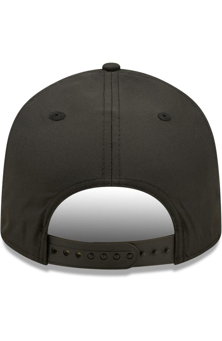 New Era Men's New Era Black Manchester United Weave Overlay 9FIFTY Snapback Hat, Alternate, color,