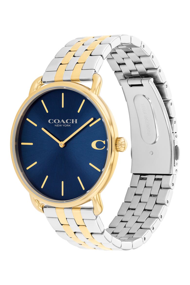 Elliot Bracelet Watch, 43mm, Alternate, color, NAVY