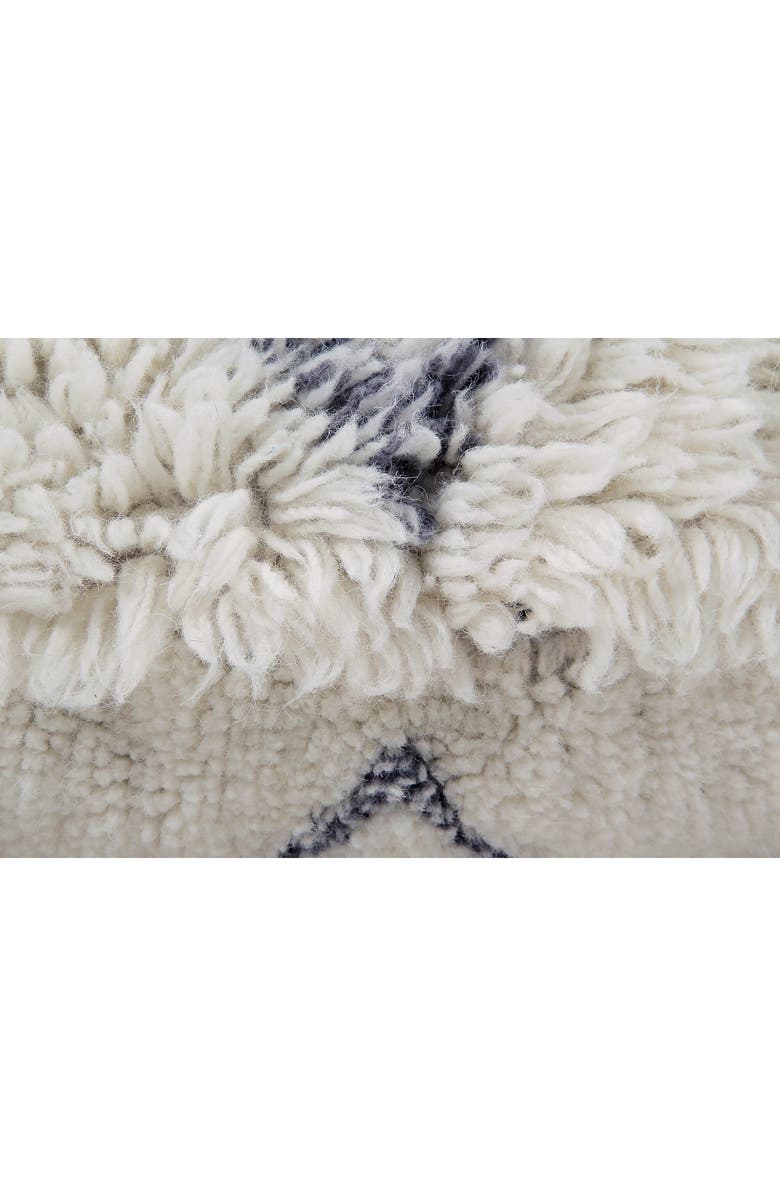 Lorena Canals Berber Soul Washable Wool Pouf, Alternate, color, Green Tones