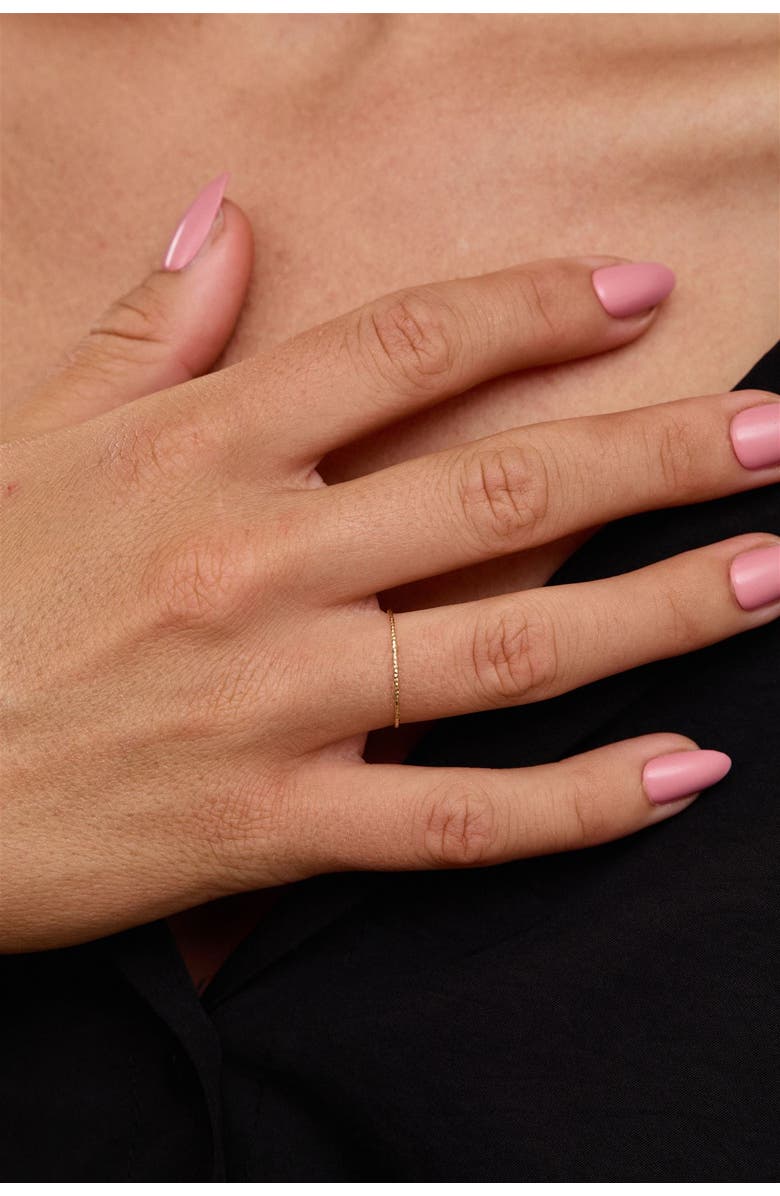 Set & Stones Hana 14k Gold Ring, Alternate, color, Gold / 5