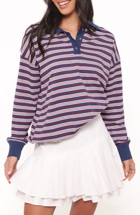 Beau Long Sleeve Polo Top