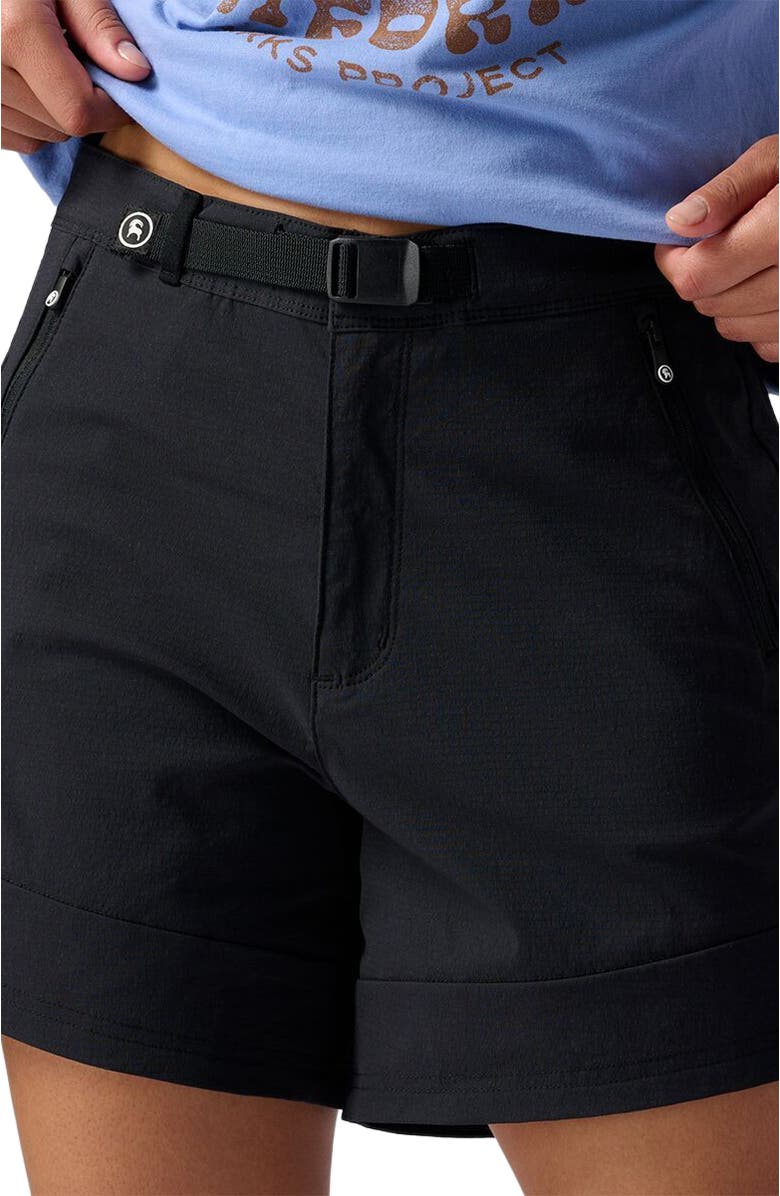 Backcountry Wasatch Ripstop 5In Short - Women
s, Alternate, color, Black