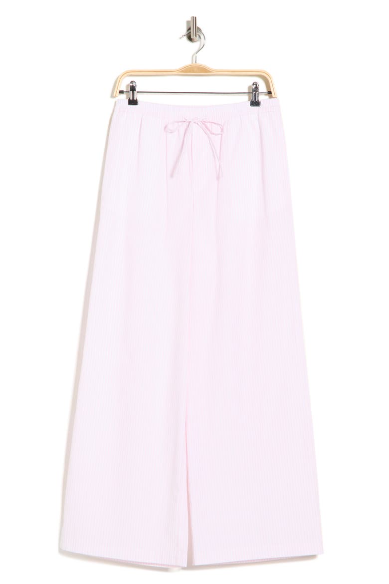 Poplin Pajama Pants, Alternate, color, PINK- WHITE STRIPE