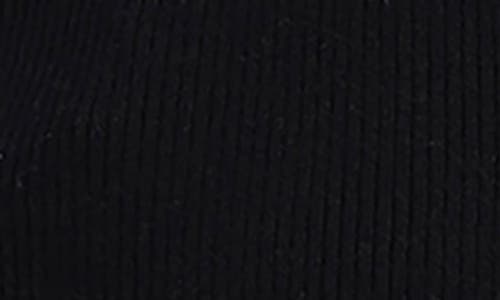 Shop Minnie Rose Rib Cashmere Cardigan In Black