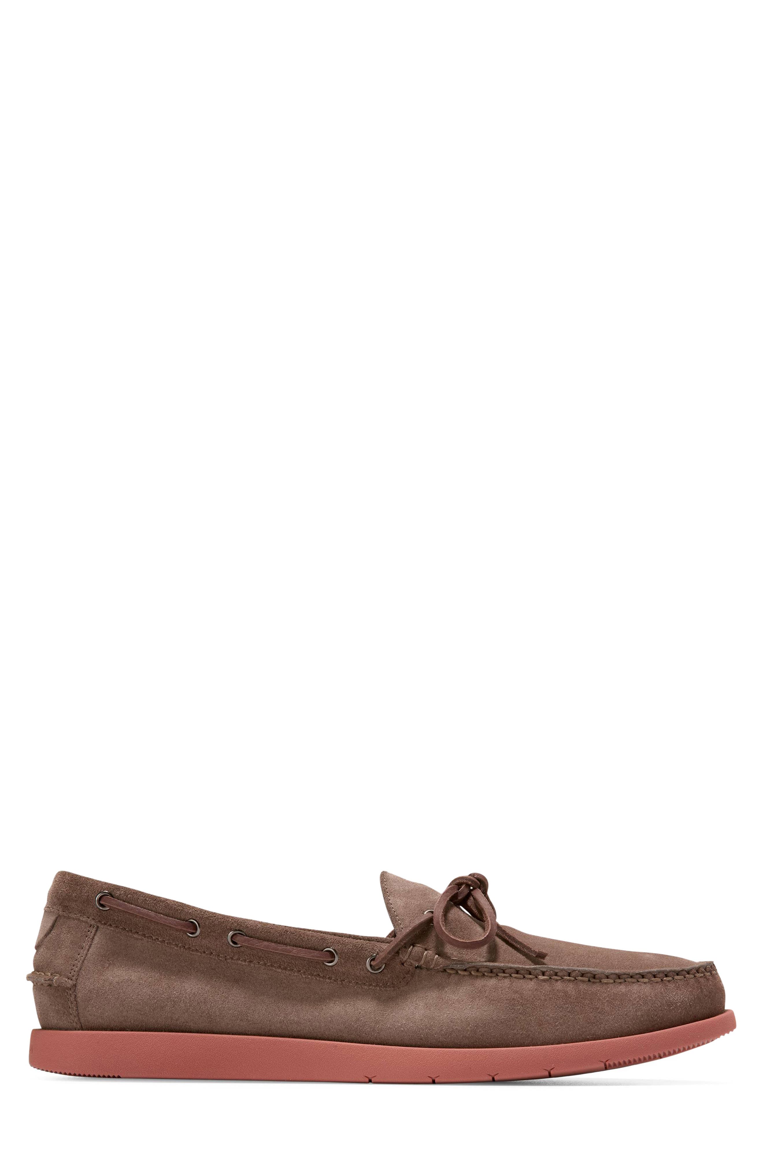 Cole Haan Brower Boat Shoe, Alternate, color, Lava Suede