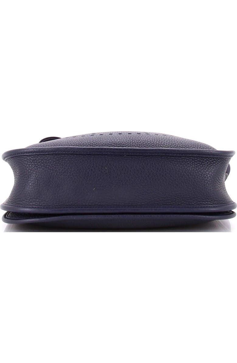Pre-Owned Hermes Evelyne Bag Gen III Clemence PM, Alternate, color, Bleu Nuit