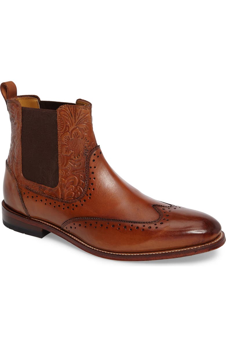 Stacy Adams Madison II Wingtip Chelsea Boot, Main, color,