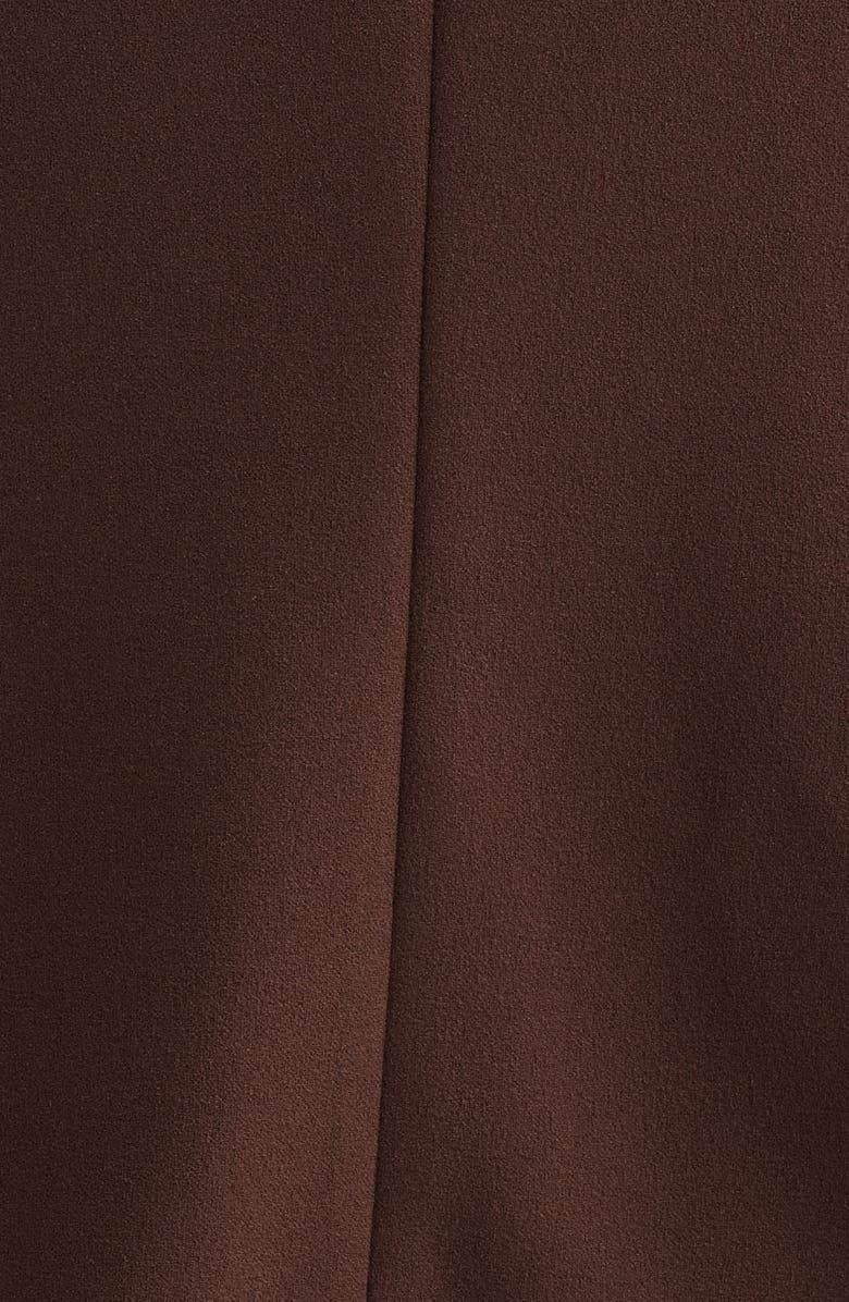 AK ANNE KLEIN Roll-Tab Sleeve Jacket, Alternate, color, Dark Chocolate