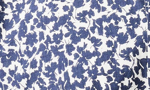 Rodd & Gunn Jameison Bay Floral Short Sleeve Cotton Button-up Shirt In Navy