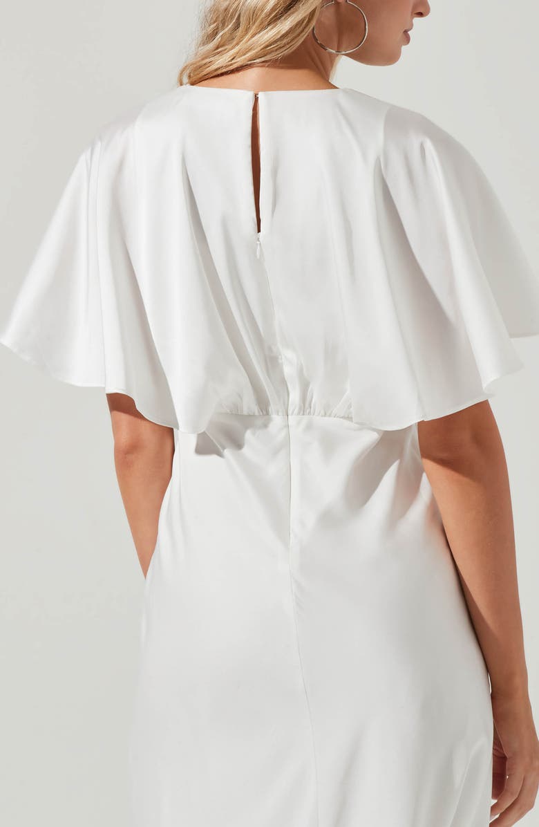 ASTR the Label Alessia Flutter Sleeve Dress, Alternate, color,