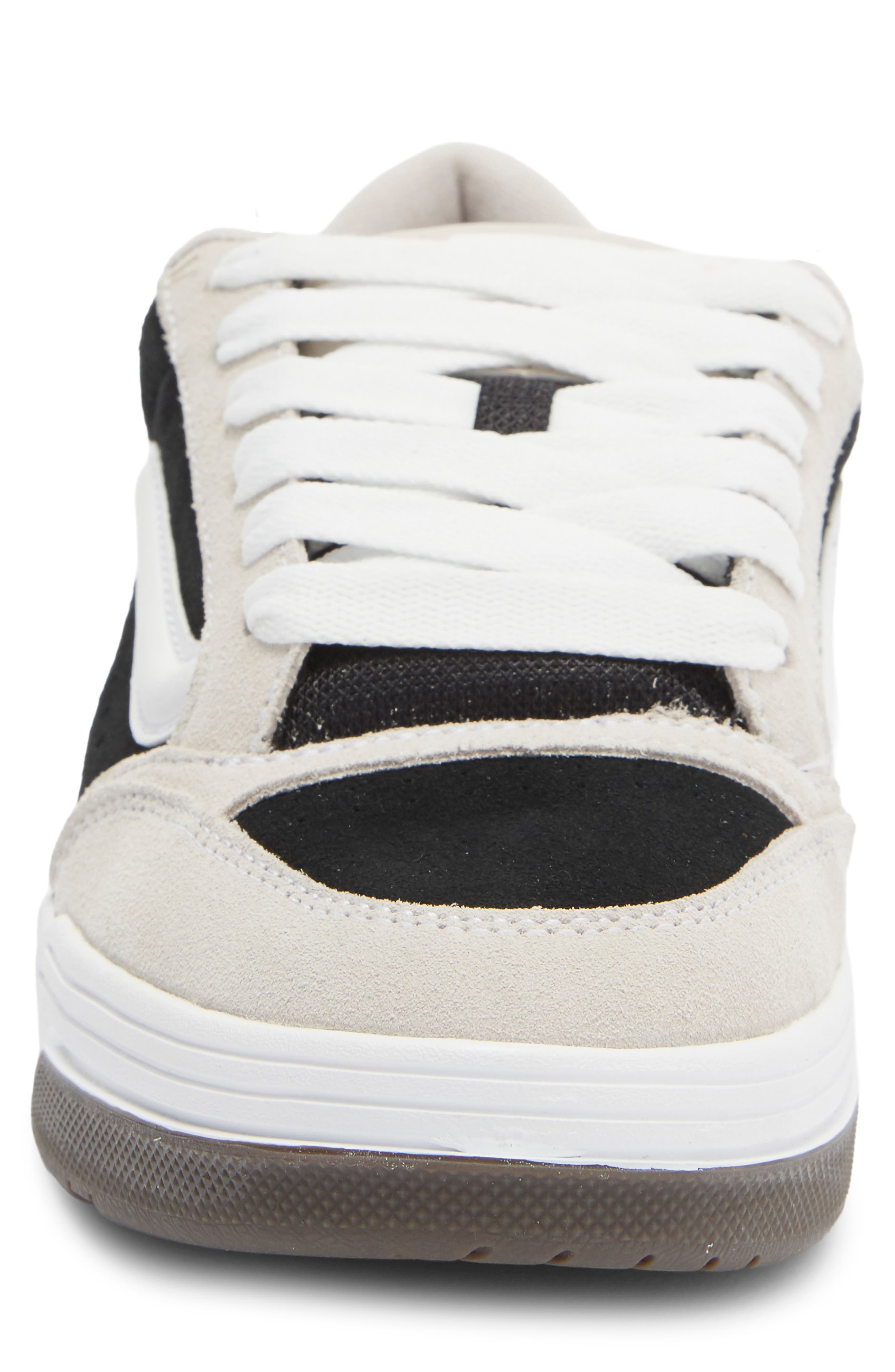 Hylane Sneaker, Alternate, color, WHITE/BLACK
