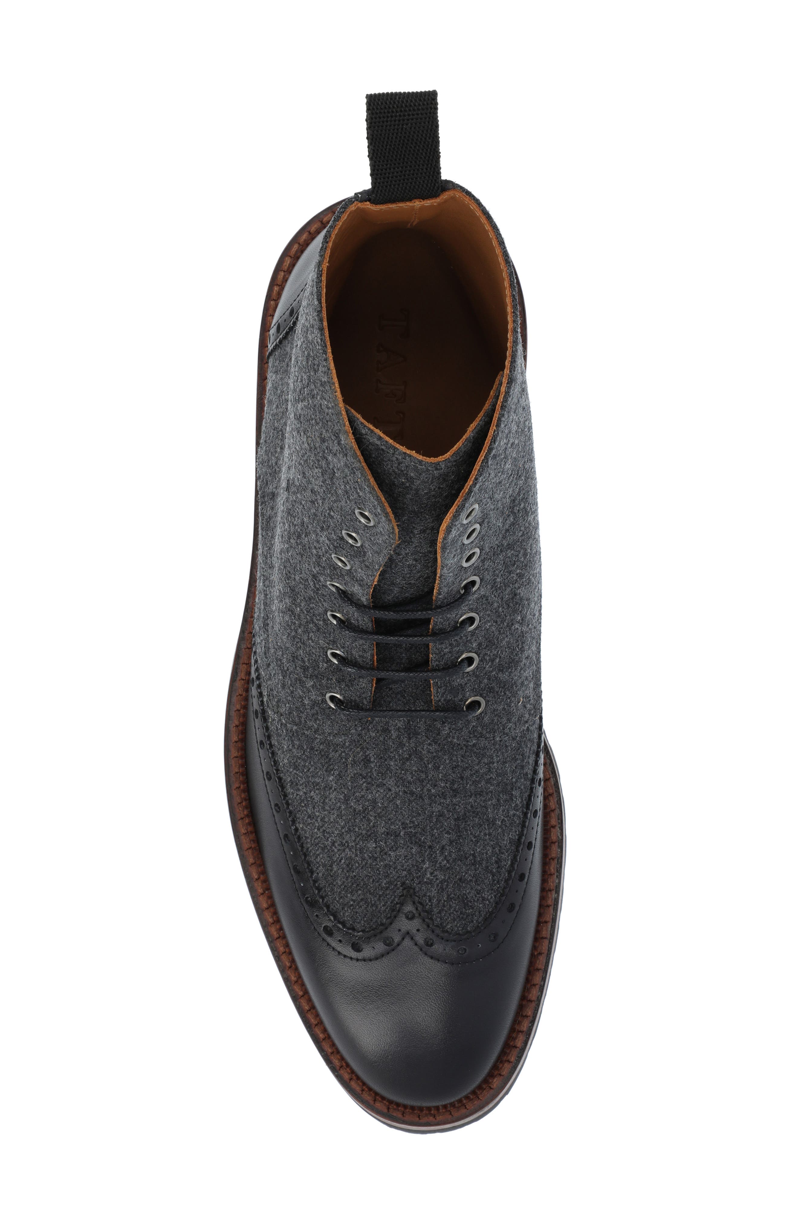 TAFT Livingston Wingtip Oxford Boot, Alternate, color, 
