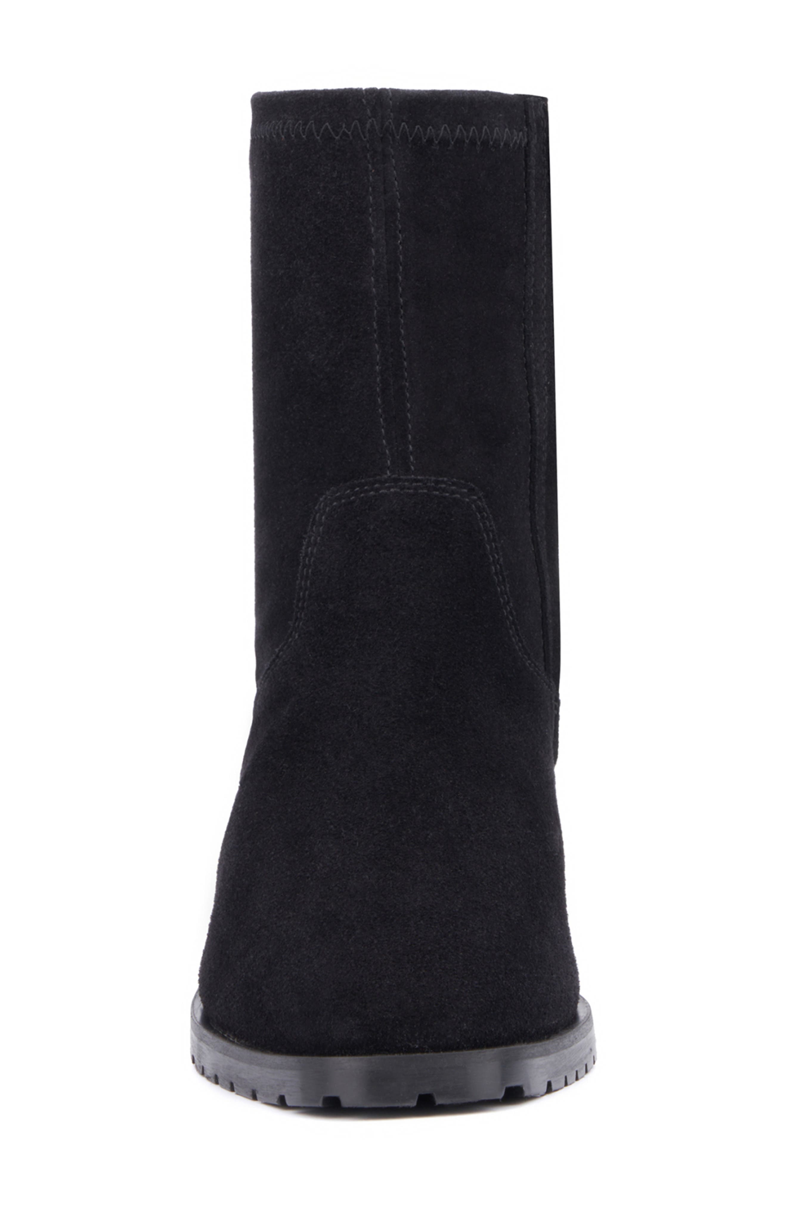 Aquatalia Roza Weatherproof Sock Bootie, Alternate, color, Black