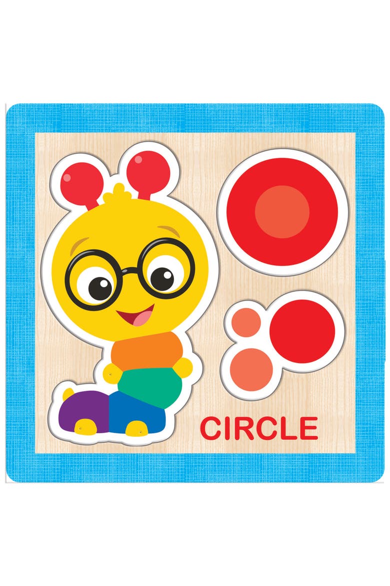 Baby Einstein Wood Puzzles 4-Pack, Alternate, color, Multicolor