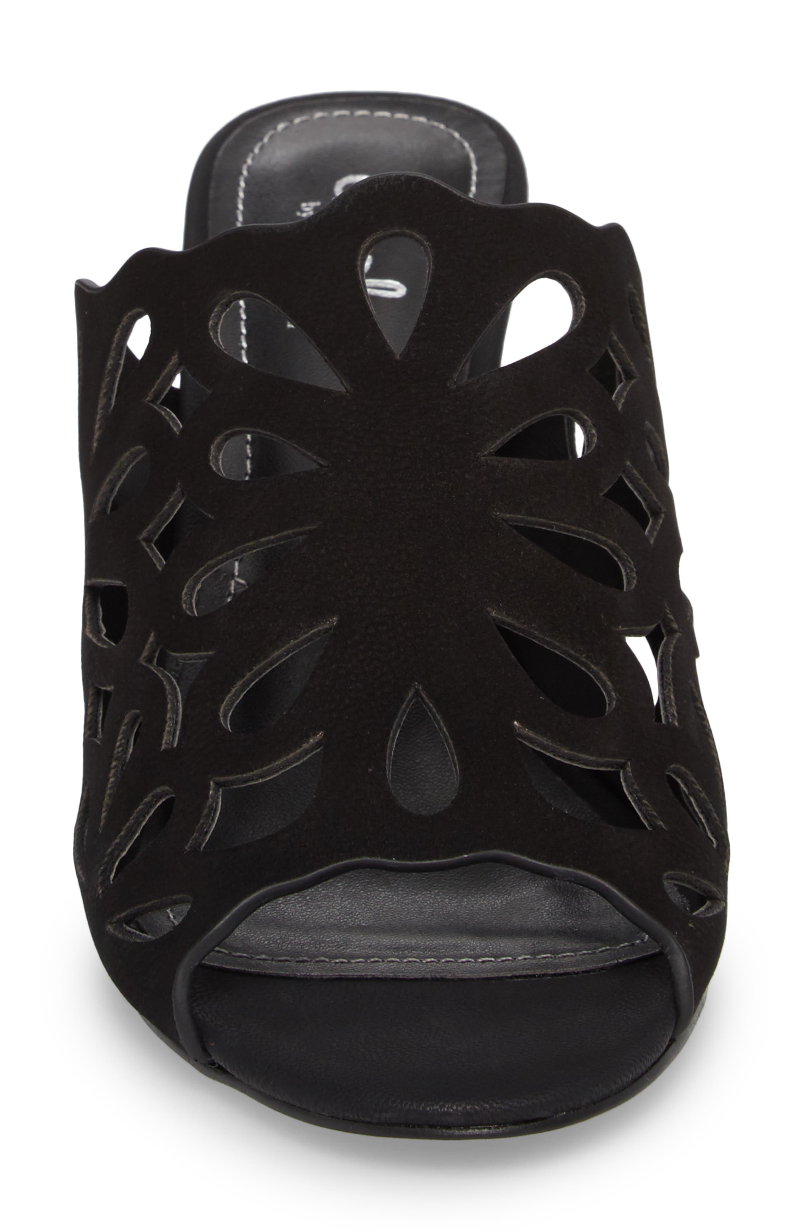 Charles by Charles David Nicki Perforated Open Toe Mule, Alternate, color, 