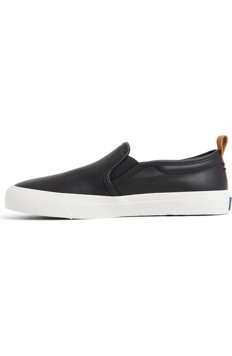 Sperry Beach Twin Slip-On Sneaker, Alternate, color, Black
