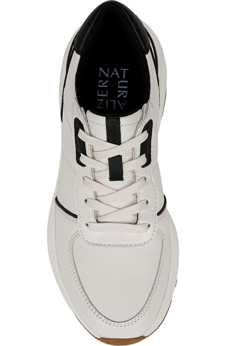 Naturalizer Blossom Sneaker, Alternate, color, Warm White/ Black