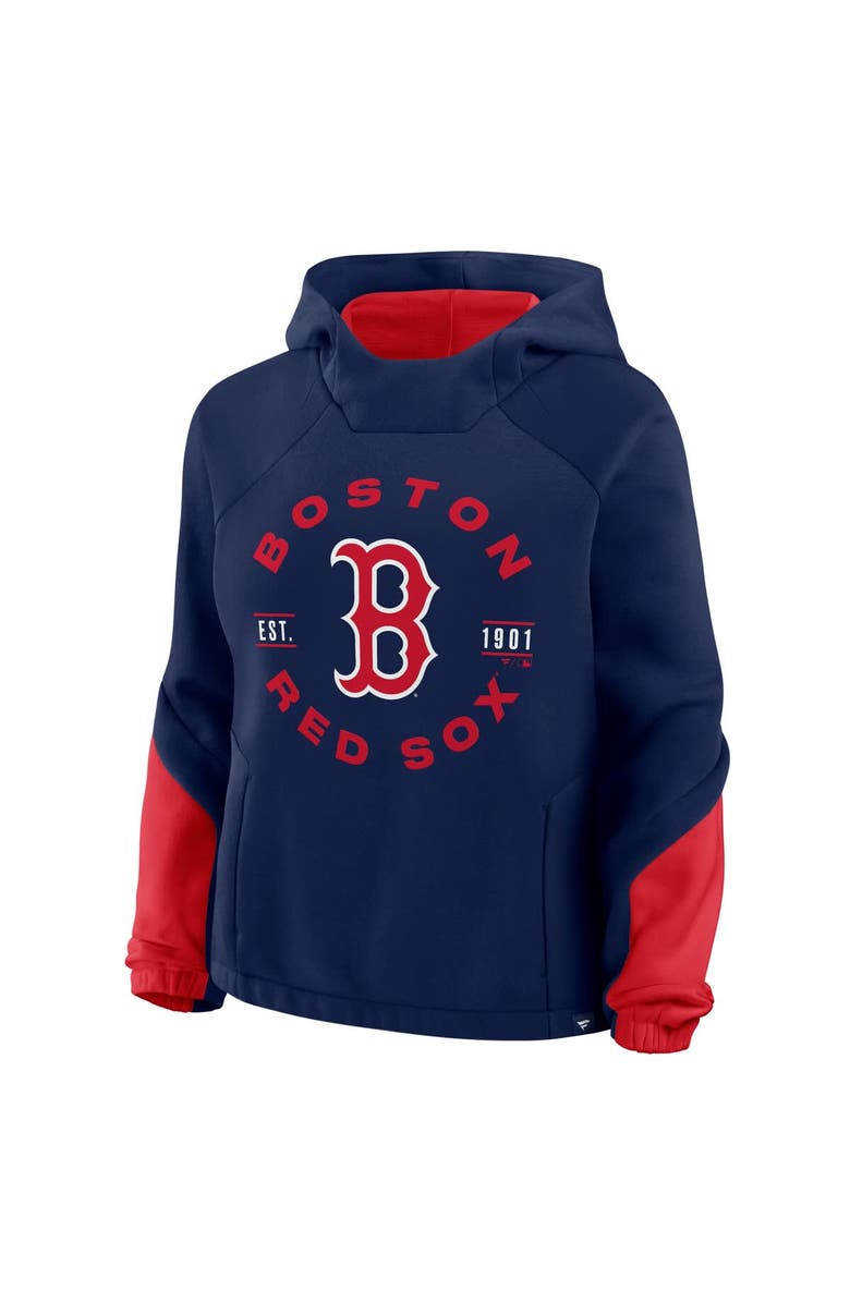 FANATICS Women's Fanatics Navy Boston Red Sox Oversized Time to Win Pullover Hoodie, Alternate, color, Navy