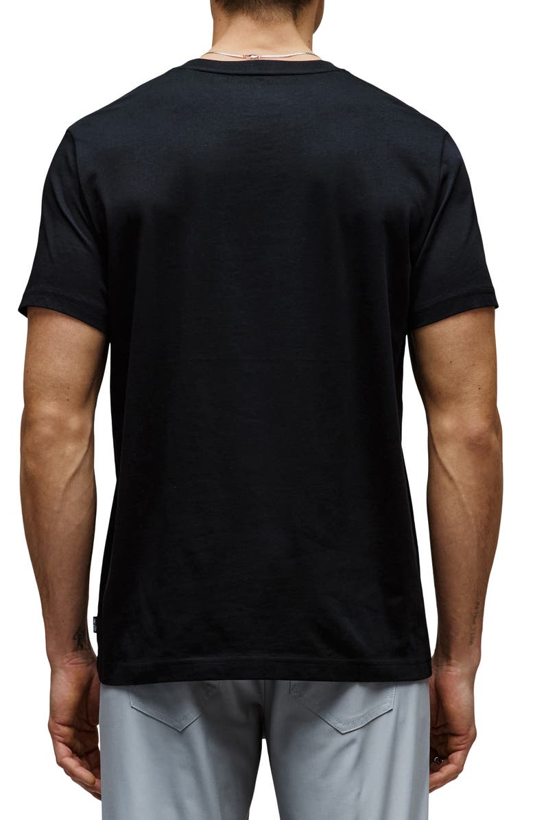 Psycho Bunny Ryder Appliqué Graphic T-Shirt, Alternate, color, Black