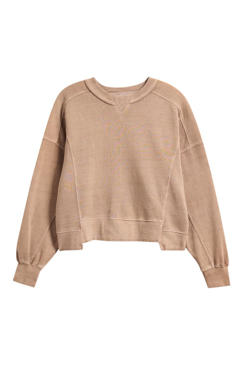 FP Movement Intercept Cotton Blend Sweatshirt, Alternate, color, SANDY