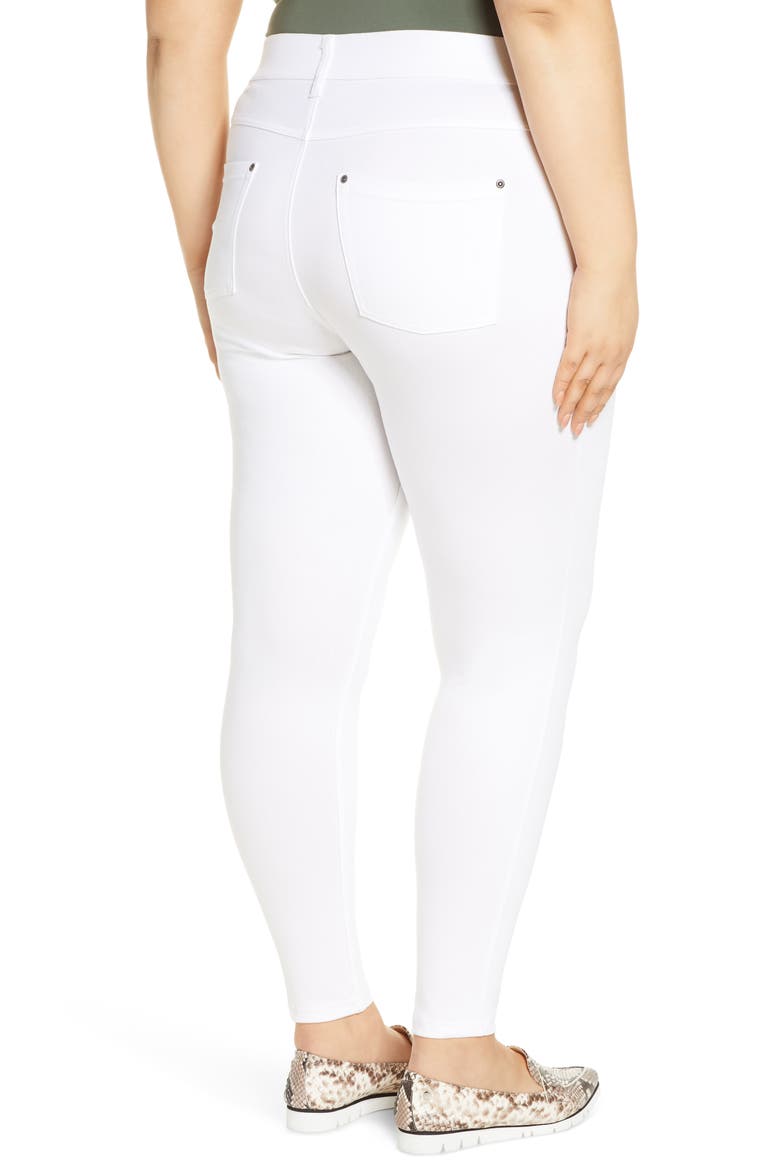 Ultrasoft Denim Leggings, Alternate, color, WHITE