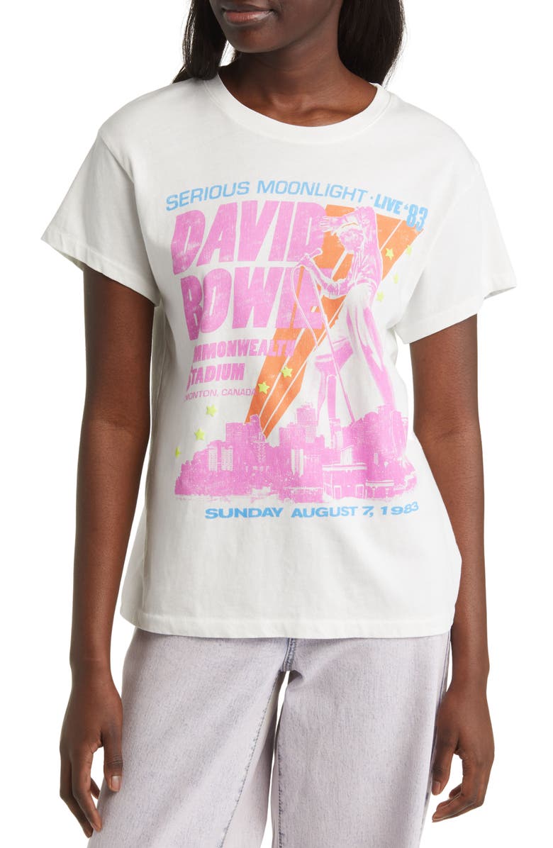 Daydreamer David Bowie Tour Cotton Graphic Tee, Main, color,