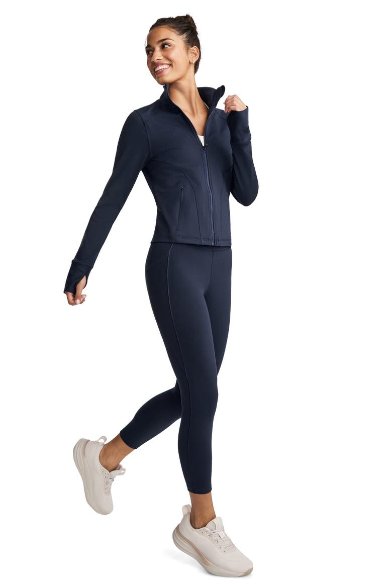 Women's EverActive Flex Full Zip, Alternate, color, Jockey Blue