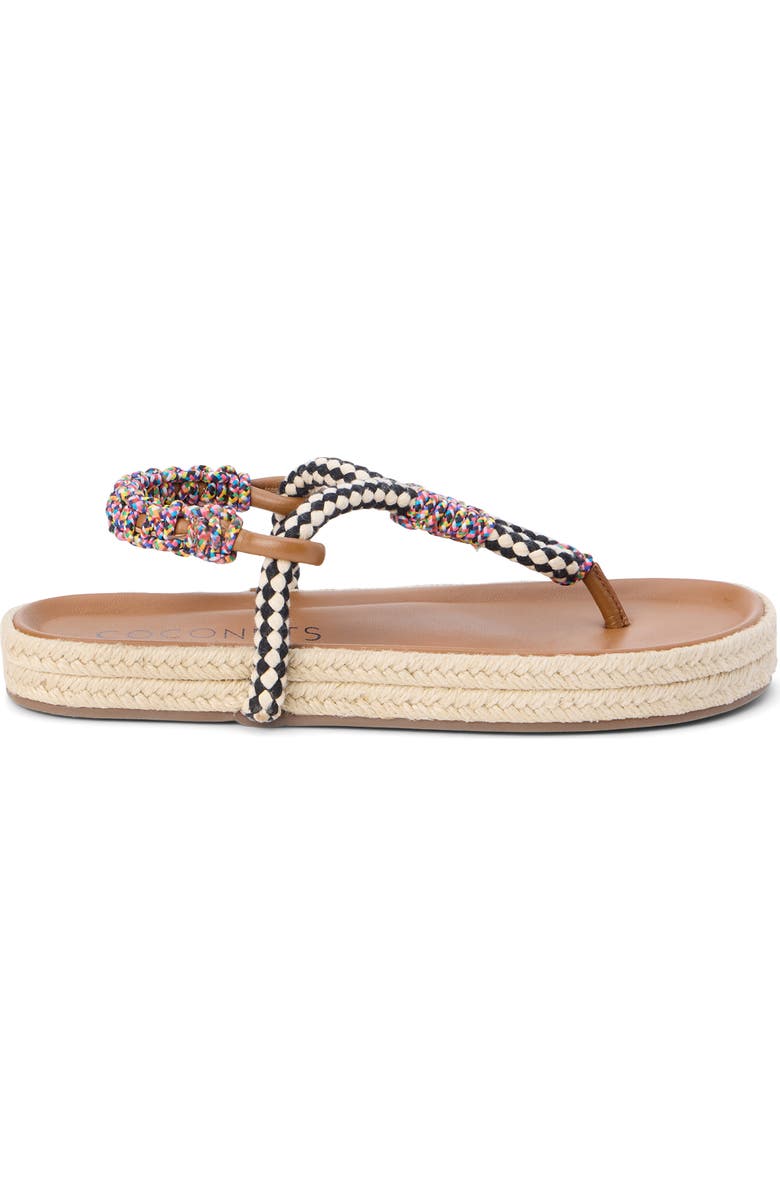 Coconuts by Matisse Celia Platform Sandal, Alternate, color, Black Multi