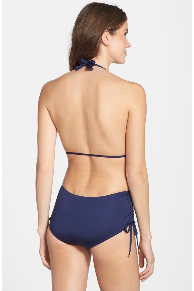 Brena One-Piece Swimsuit, Alternate, color, NAVY