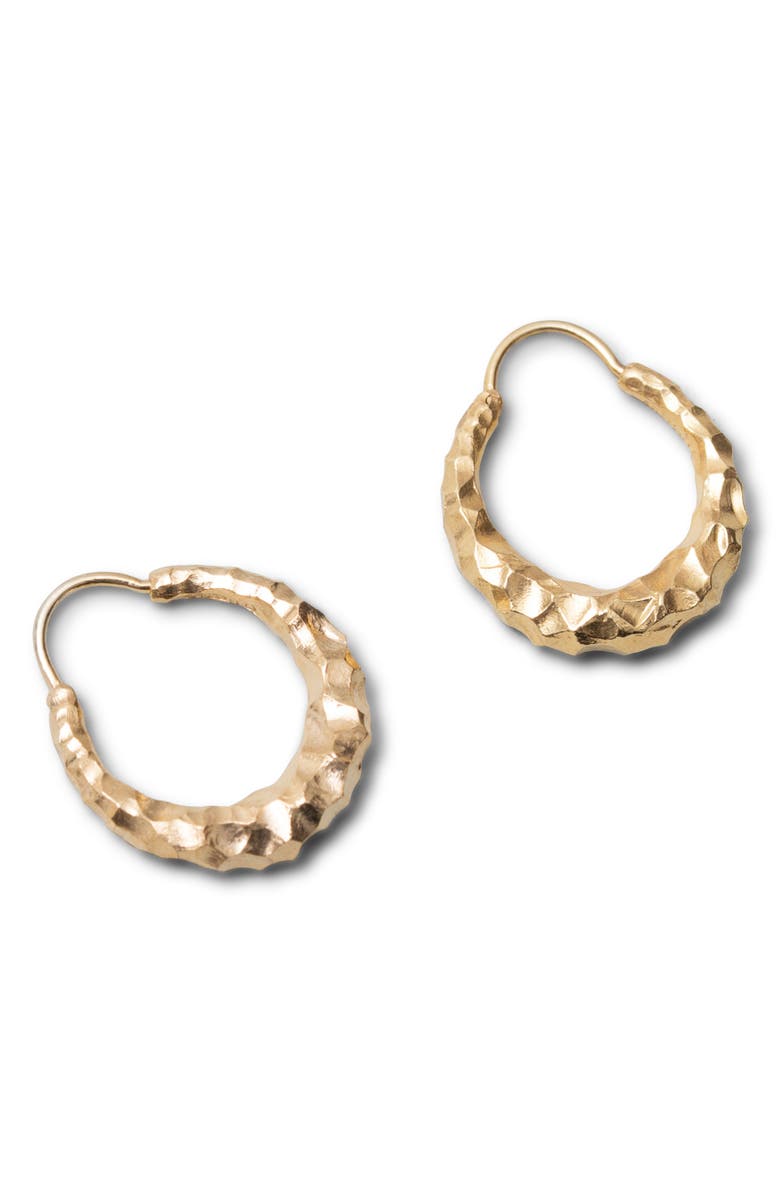 All Blues Large Baby Snake Carved Vermeil Earrings, Main, color, 