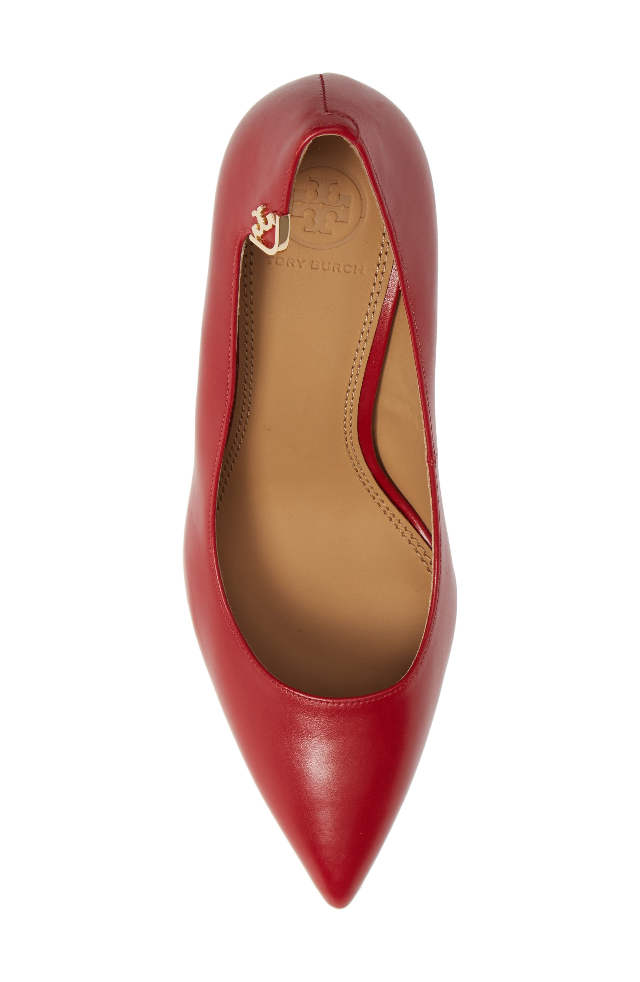Elizabeth Pointy Toe Pump, Alternate, color, DARK REDSTONE