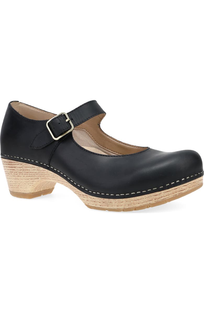 Dansko Lilah Mary Jane Platform Pump, Main, color, Black
