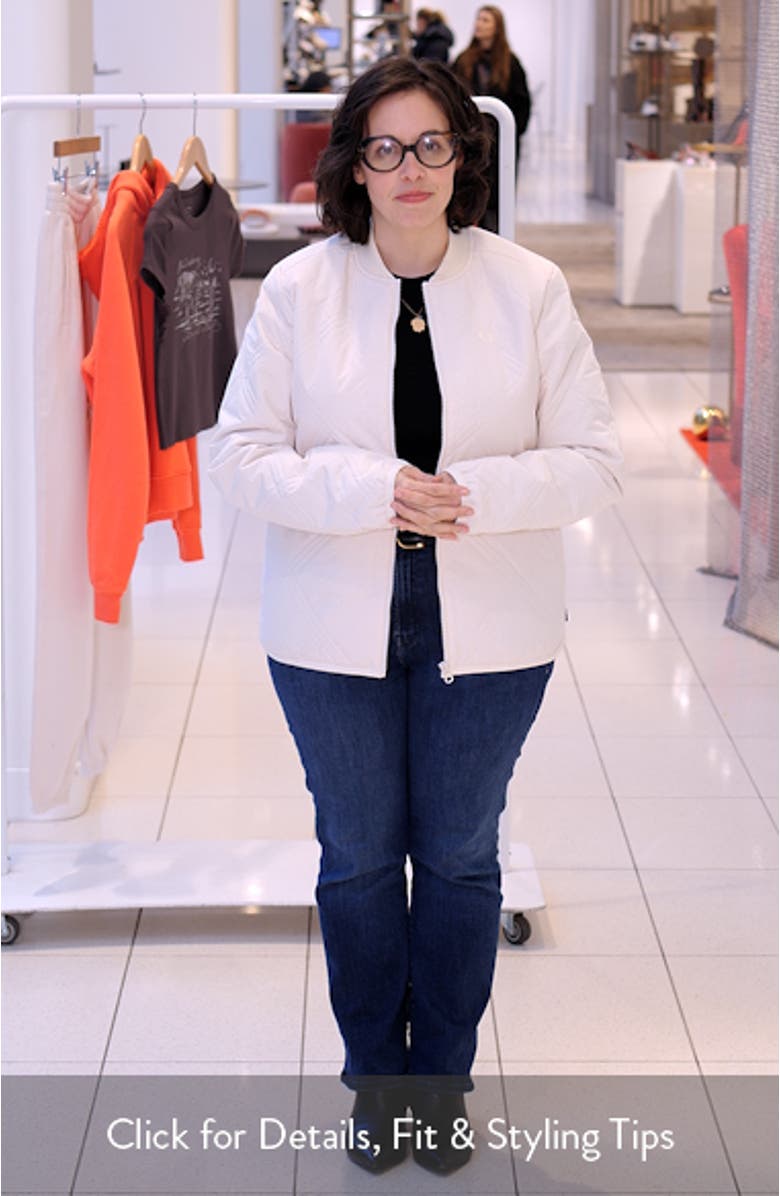 Treeby Water Repellent Quilted Faux Fur Lined Jacket, sales video thumbnail