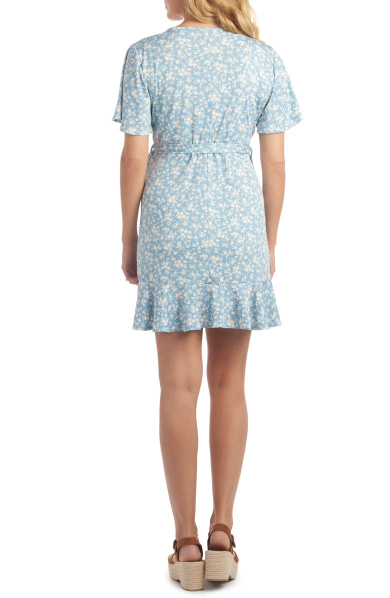 Everly Grey Kristi Floral Maternity/Nursing Dress, Alternate, color, 