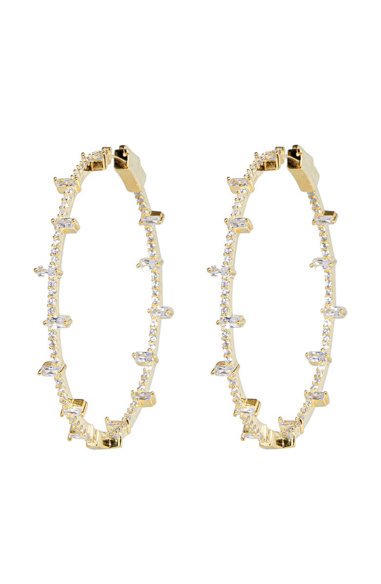 NICKKHO REY Jacob Hoop, Main, color, White/Gold