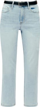 Bayeas High Waist Ankle Straight Leg Jeans