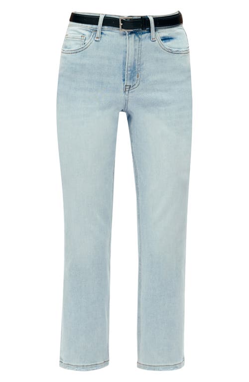 Bayeas High Waist Ankle Straight Leg Jeans