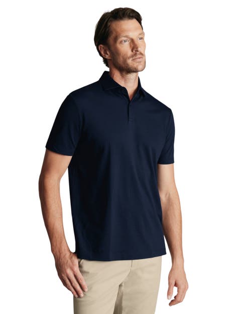 Short Sleeve Cotton Stretch Smart Pique Polo