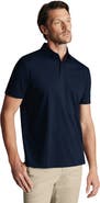 Charles Tyrwhitt Short Sleeve Cotton Stretch Smart Pique Polo