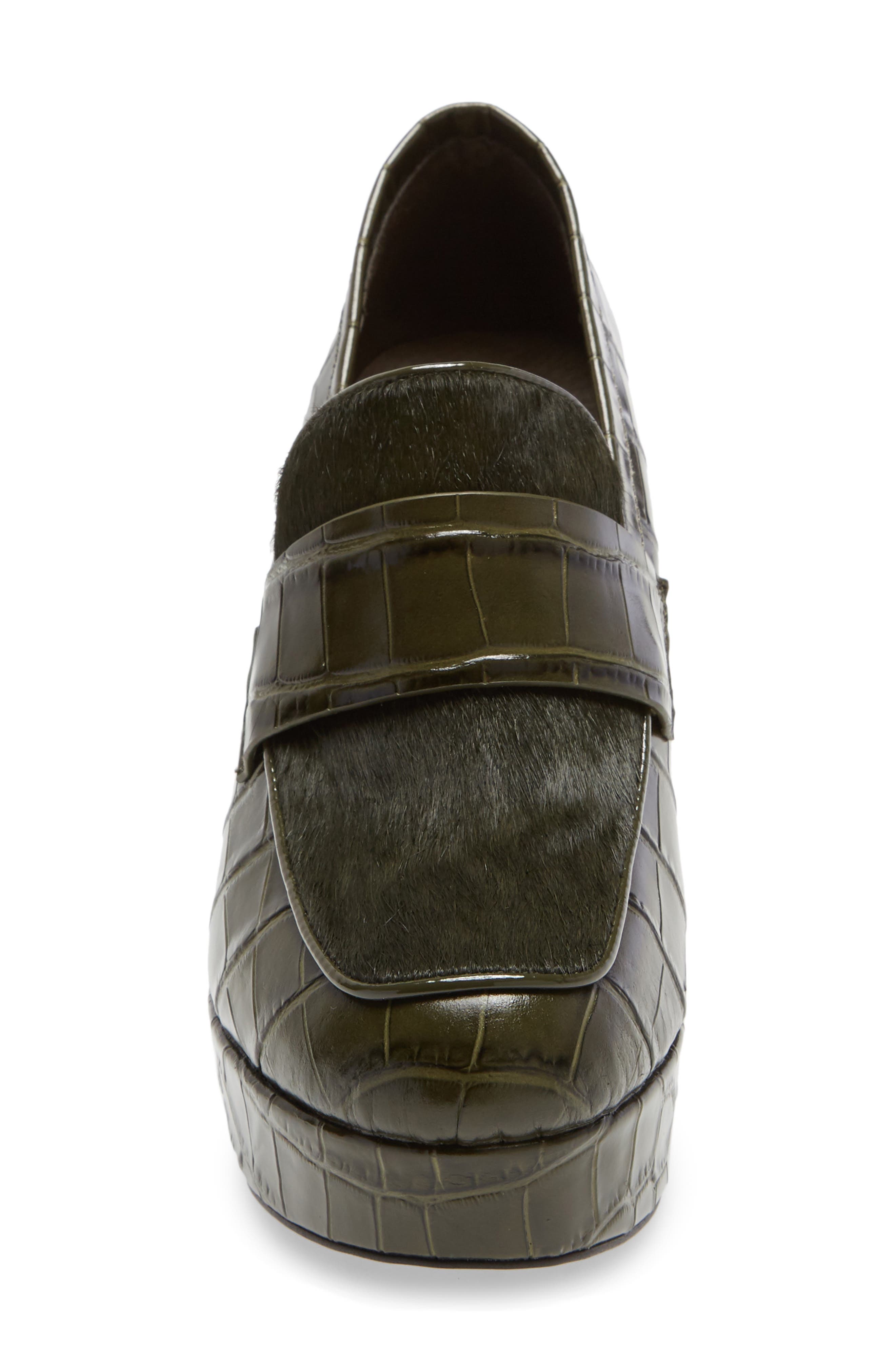 Jeffrey Campbell Scholar Platform Loafer, Alternate, color, 