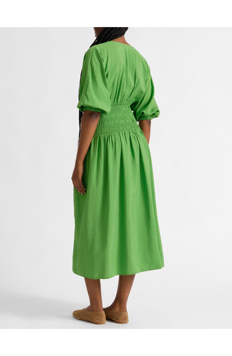 Albaray Air Flow Shirred Waist Dress, Alternate, color, Green