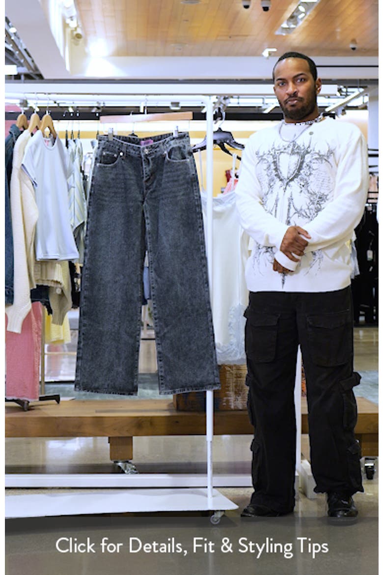 Ace Low Rise Wide Leg Jeans video