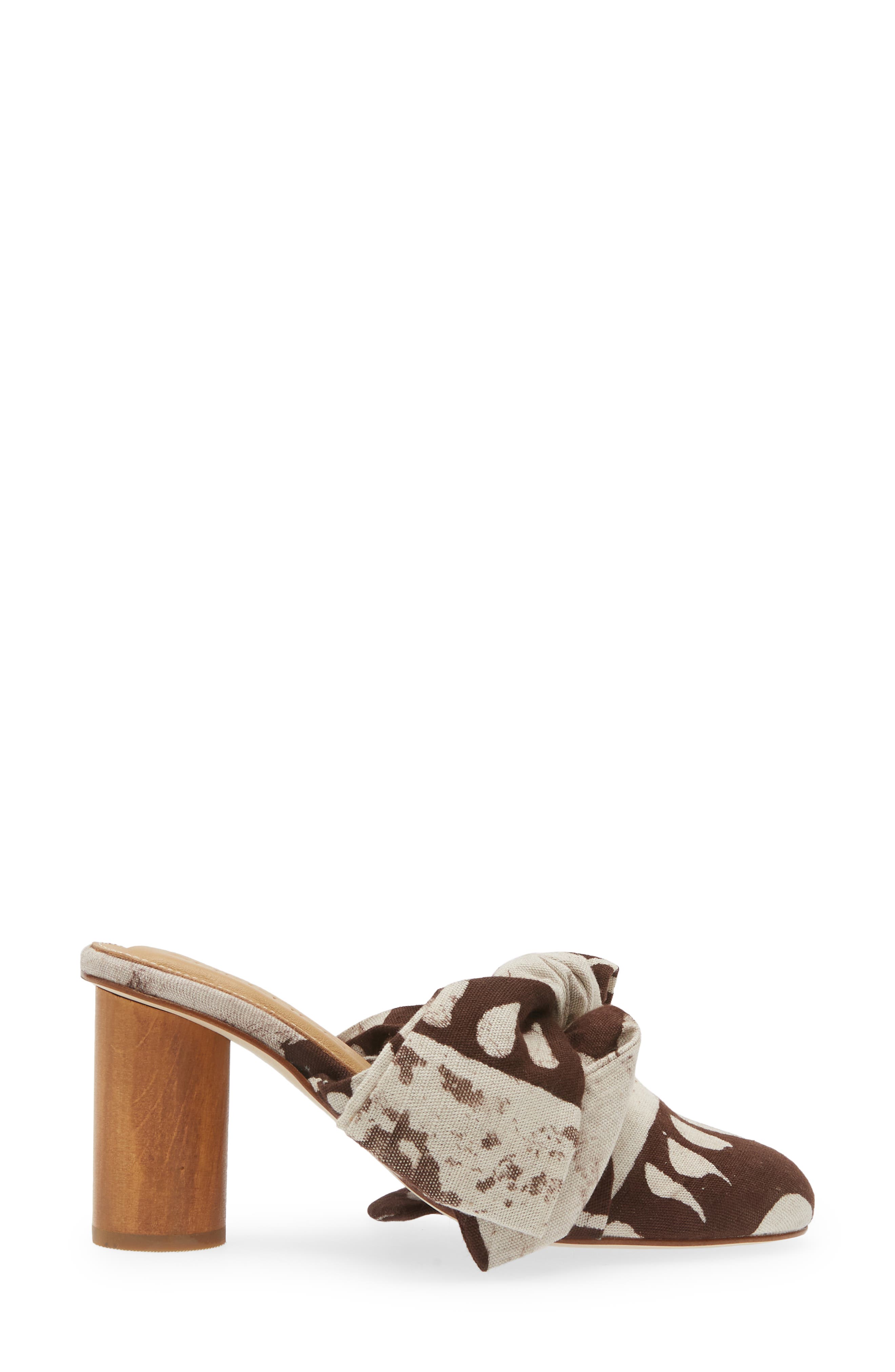 SHEKUDO Print Bow Mule, Alternate, color, 