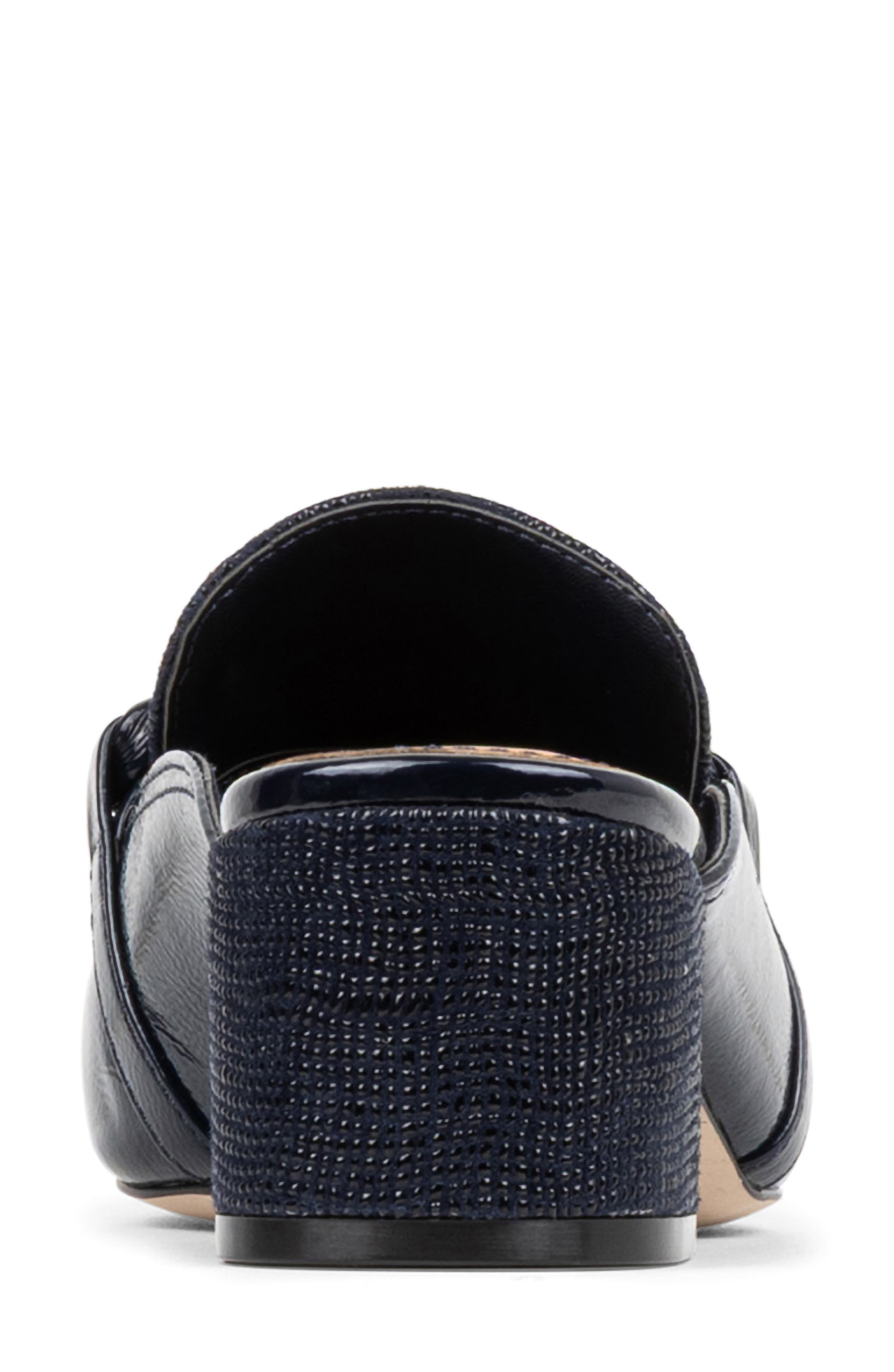 Kierra Heeled Mule, Alternate, color, NAVY