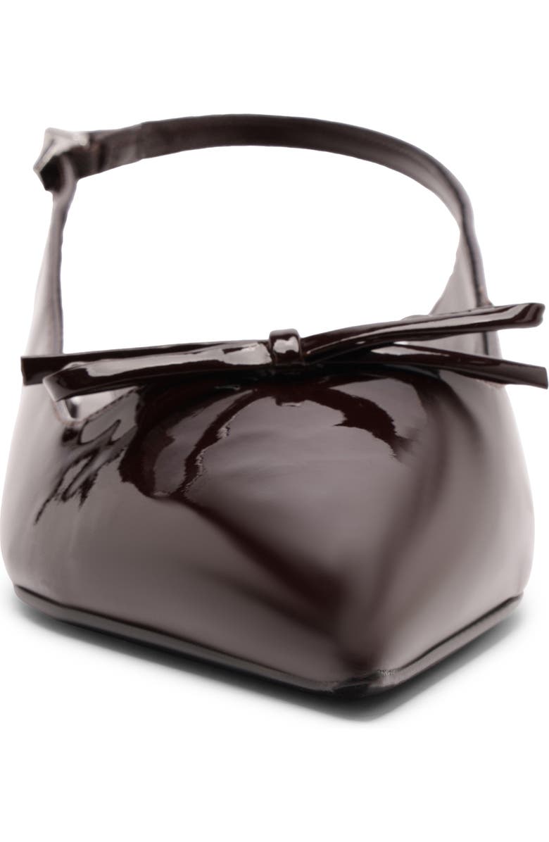 Schutz Violetta Sculpt Pointed Toe Slingback Flat, Alternate, color, Maplewood