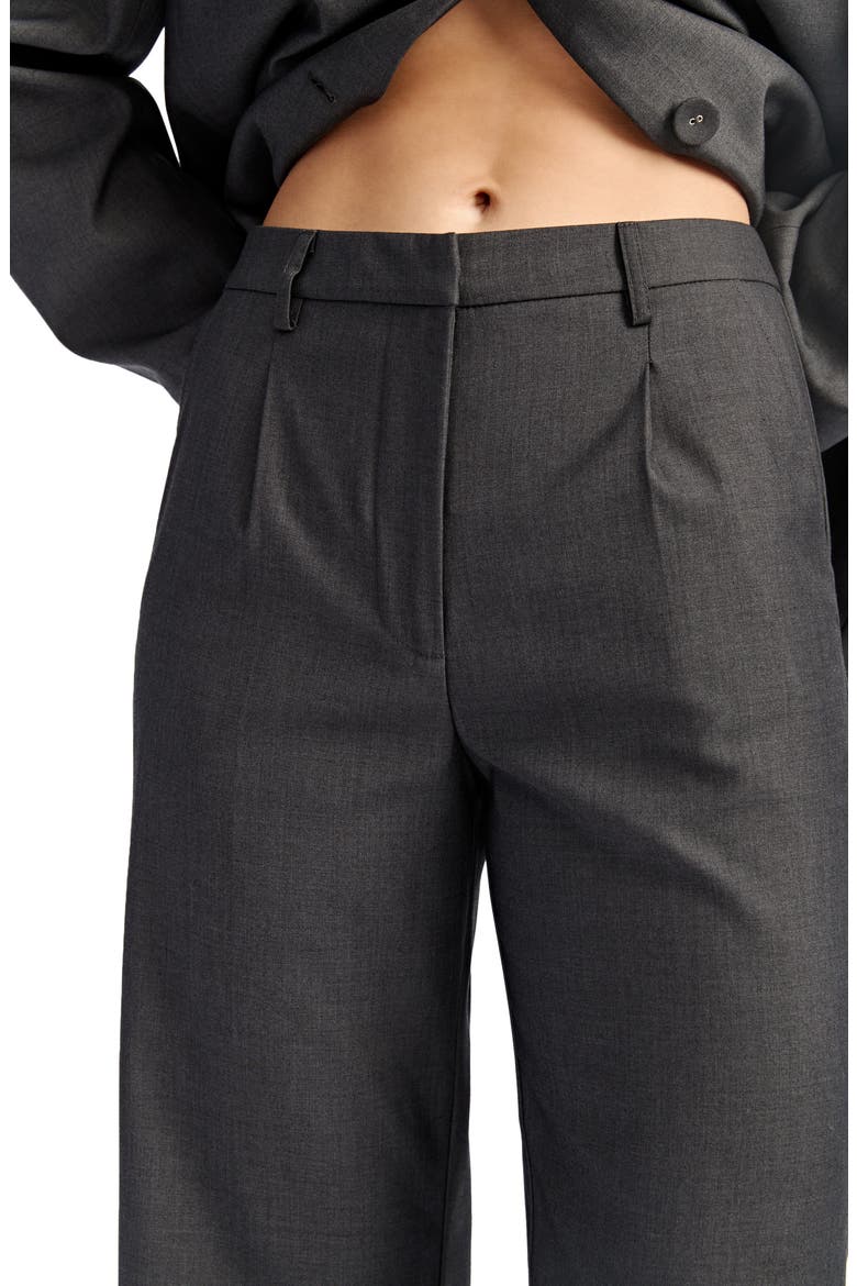 Maxine Suit Pants, Alternate, color, DARK CHARCOAL